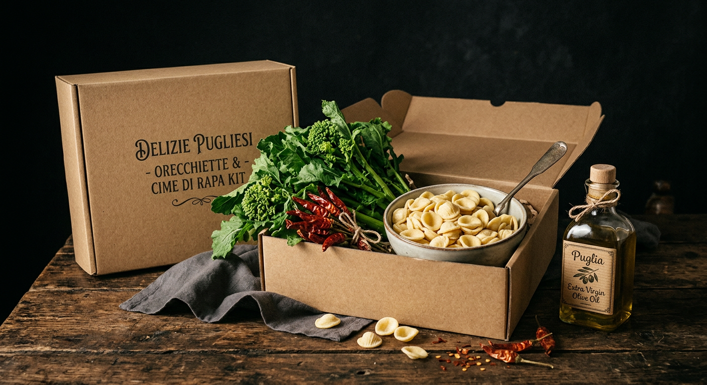 Pasta Box: Orecchiette & Crusco (2 Pers.)