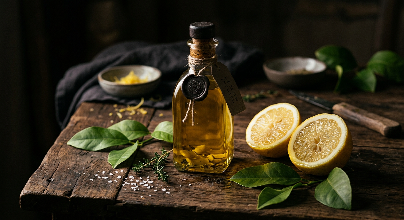Olio Extra Vergine con Limoni Freschi (250 ml)