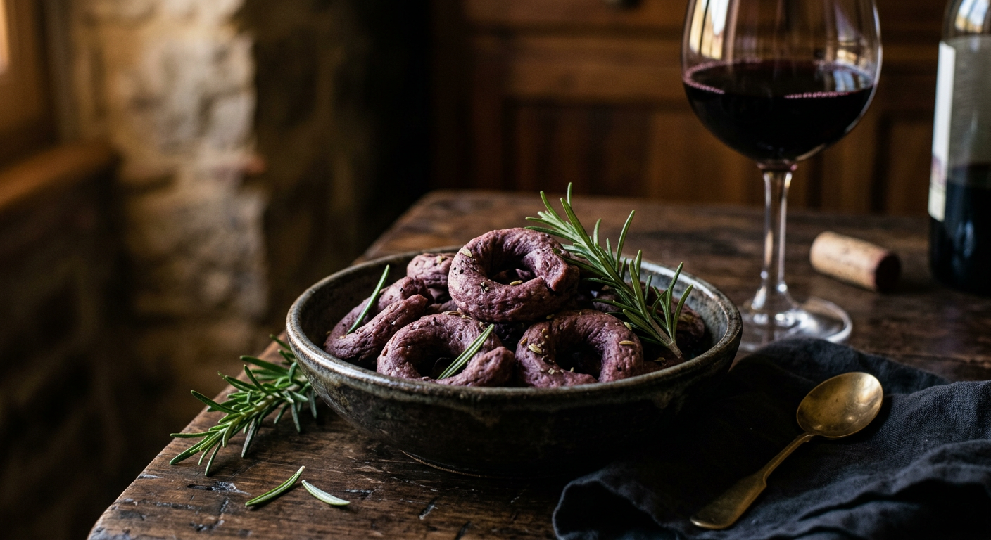 Tarallini al Primitivo e Rosmarino (250 g)